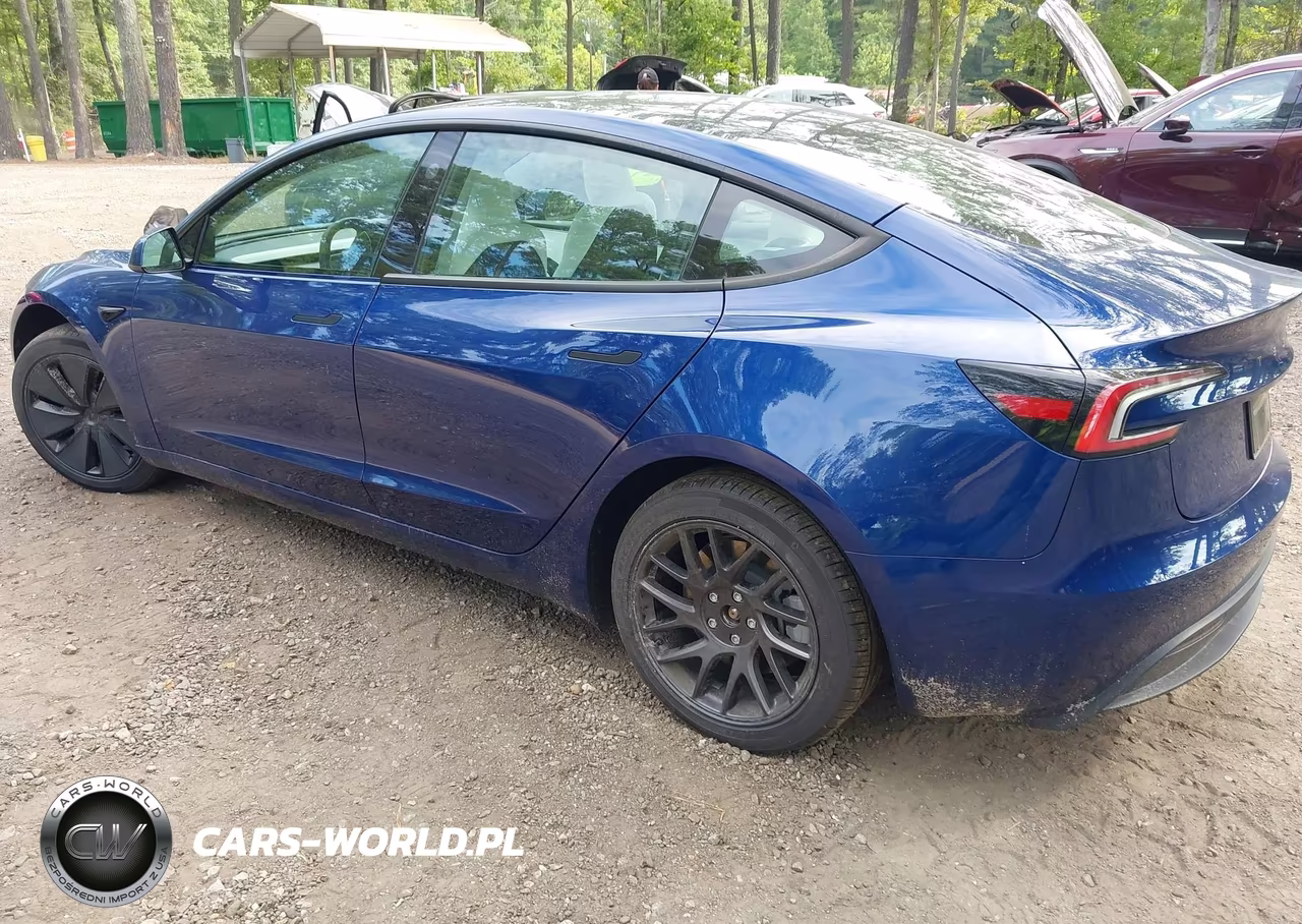 2025 Tesla Model 3 Long Range Rear-Wheel Drive-Standard Rear-Wheel Drive VIN:5YJ3E1EA8SF924308 - 3