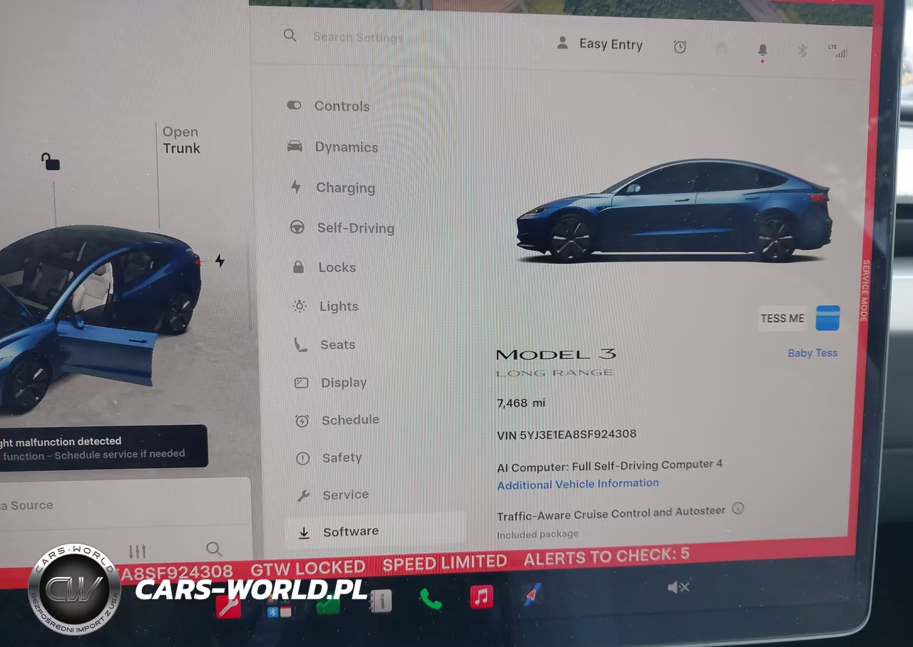 2025 Tesla Model 3 Long Range Rear-Wheel Drive-Standard Rear-Wheel Drive VIN:5YJ3E1EA8SF924308 - 7
