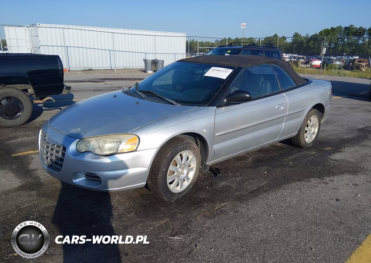 2006 Chrysler Sebring Gtc VIN:1C3EL75R16N136215 - 2
