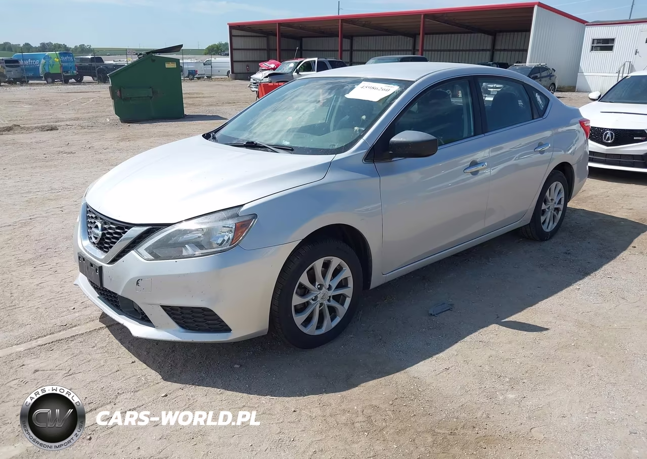 2018 Nissan Sentra Sv VIN:3N1AB7AP0JL647542 - 2