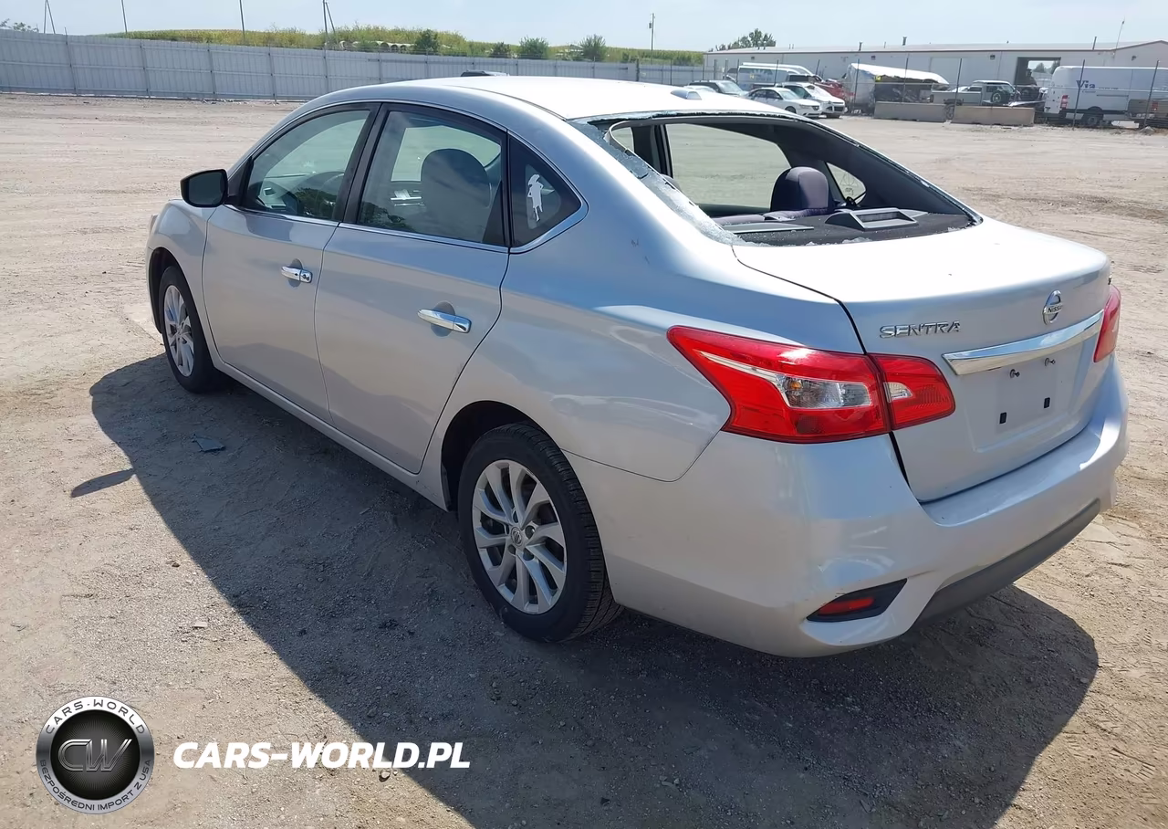 2018 Nissan Sentra Sv VIN:3N1AB7AP0JL647542 - 3
