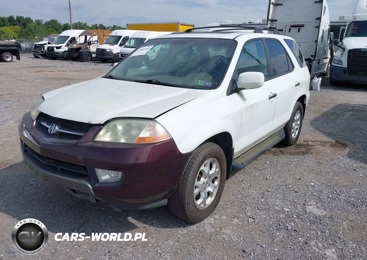 2002 Acura Mdx VIN:2HNYD18602H524845 - 2