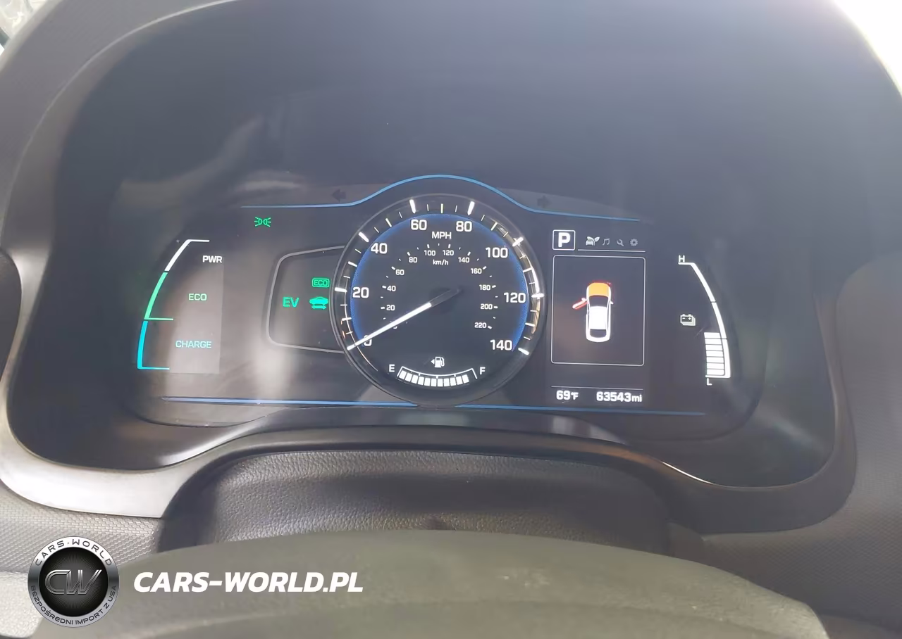 2018 Hyundai Ioniq Hybrid Blue VIN:KMHC65LC0JU099715 - 7