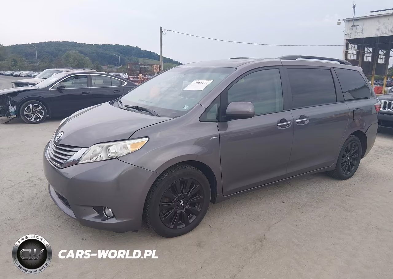 2017 Toyota Sienna Xle 7 Passenger VIN:5TDDZ3DC4HS155995 - 2