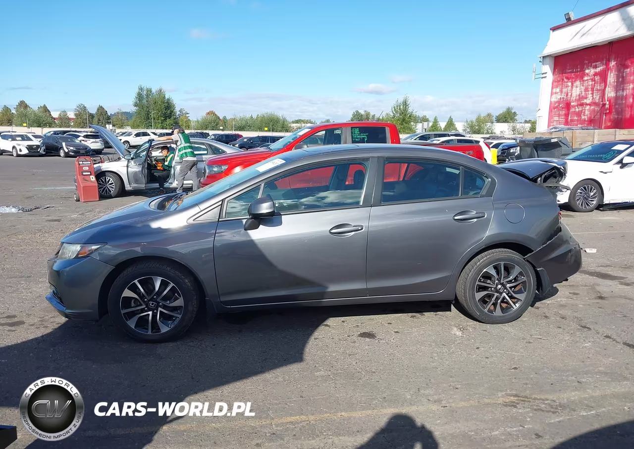 2013 Honda Civic Ex-L VIN:19XFB2F92DE281804 - 14