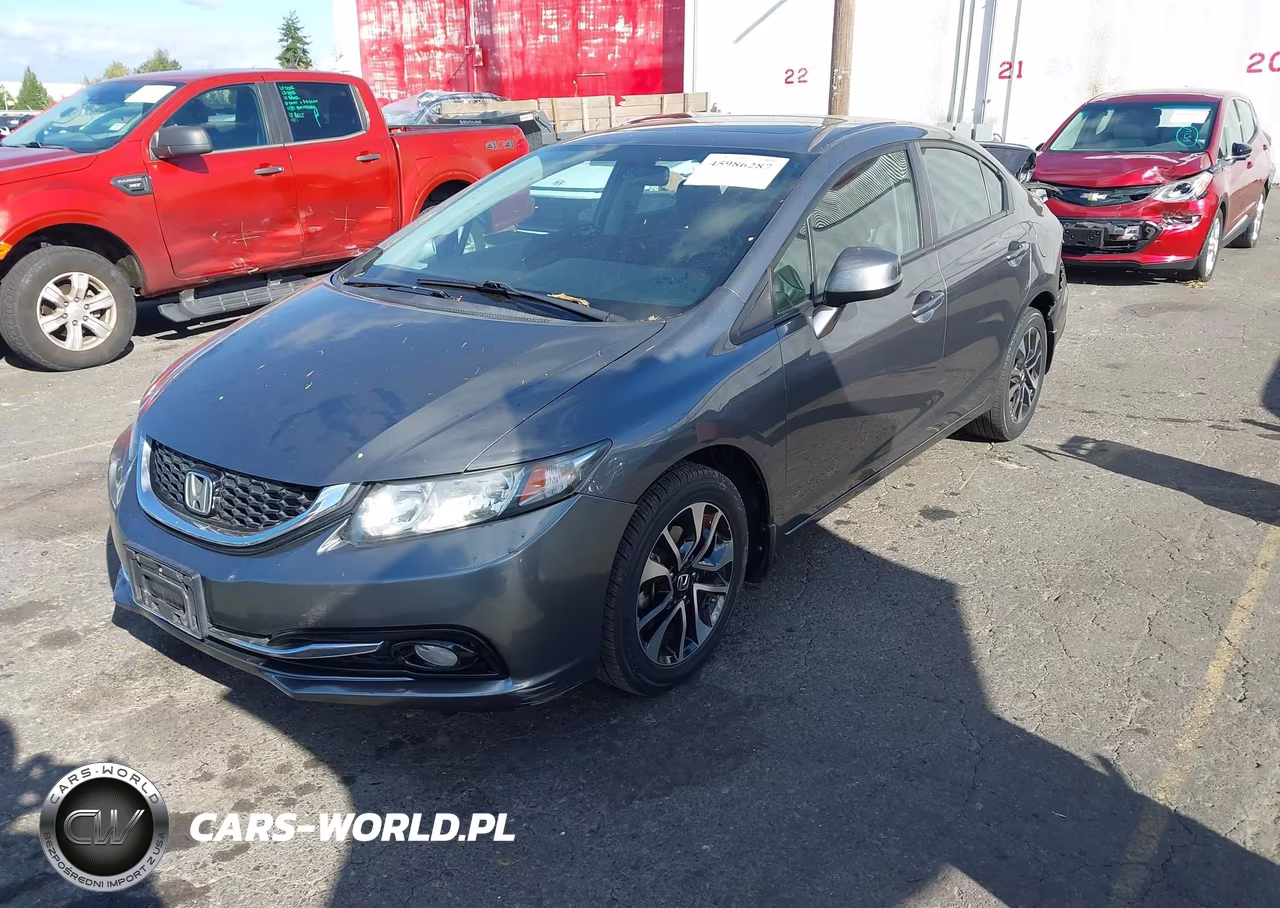2013 Honda Civic Ex-L VIN:19XFB2F92DE281804 - 2