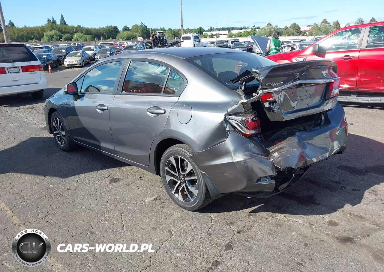 2013 Honda Civic Ex-L VIN:19XFB2F92DE281804 - 3