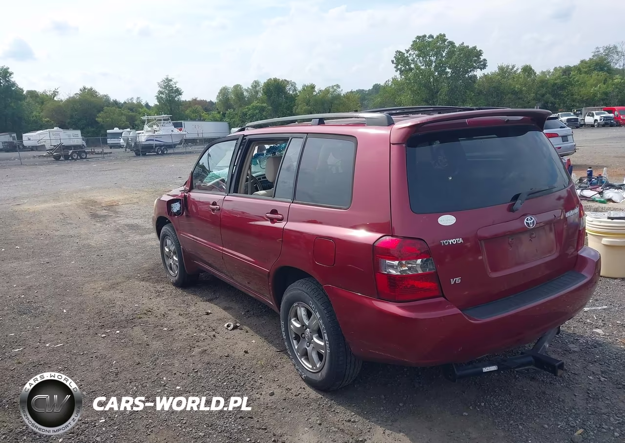 2007 Toyota Highlander 3Rd Row VIN:JTEDP21A470142163 - 3