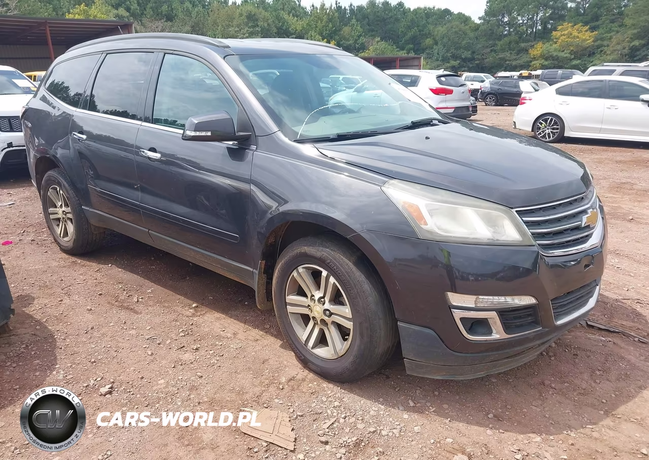 2015 Chevrolet Traverse Lt VIN:1GNKRGKD7FJ251339 - 1