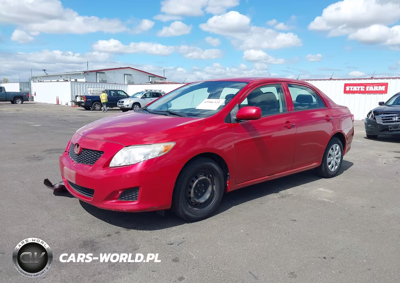 2009 Toyota Corolla Le VIN:JTDBL40EX9J017110 - 2