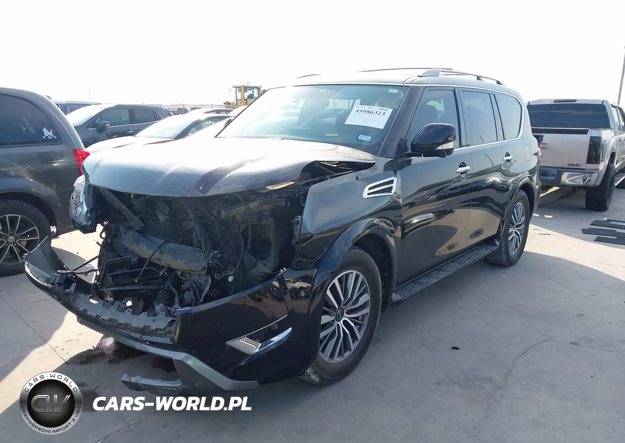 2023 Nissan Armada Sl 2Wd VIN:JN8AY2BA1P9401372 - 2