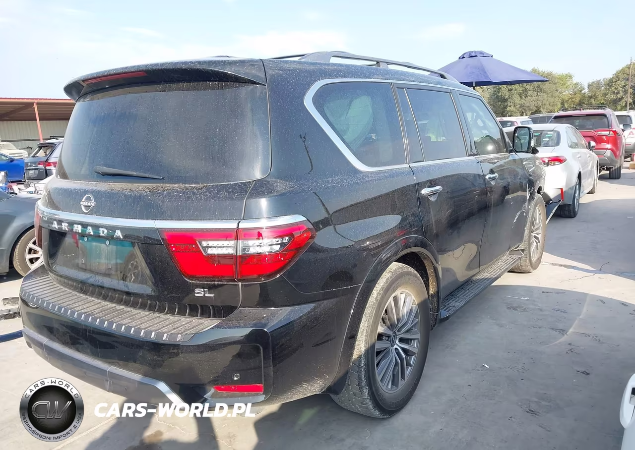 2023 Nissan Armada Sl 2Wd VIN:JN8AY2BA1P9401372 - 4