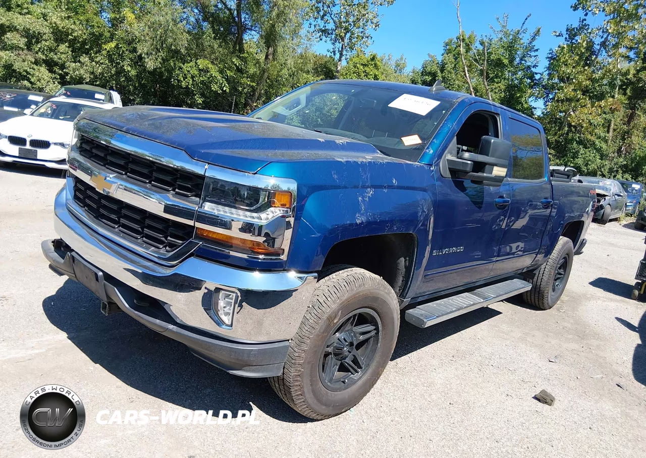 2018 Chevrolet Silverado 1500 1Lt VIN:3GCUKREC2JG487749 - 2