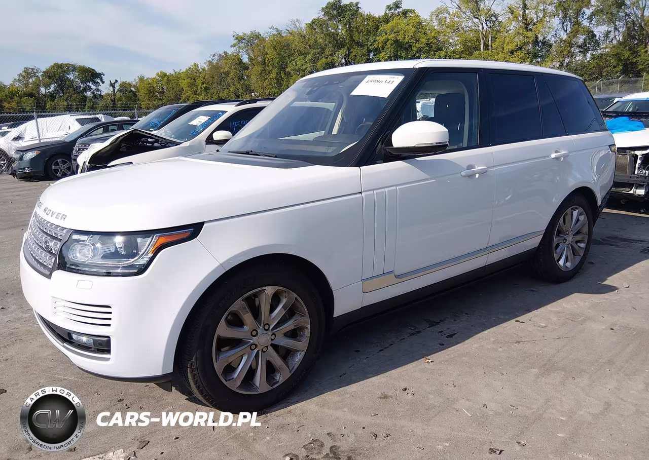 2017 Land Rover Range Rover 3.0L V6 Supercharged Hse VIN:SALGS2FV3HA340166 - 2
