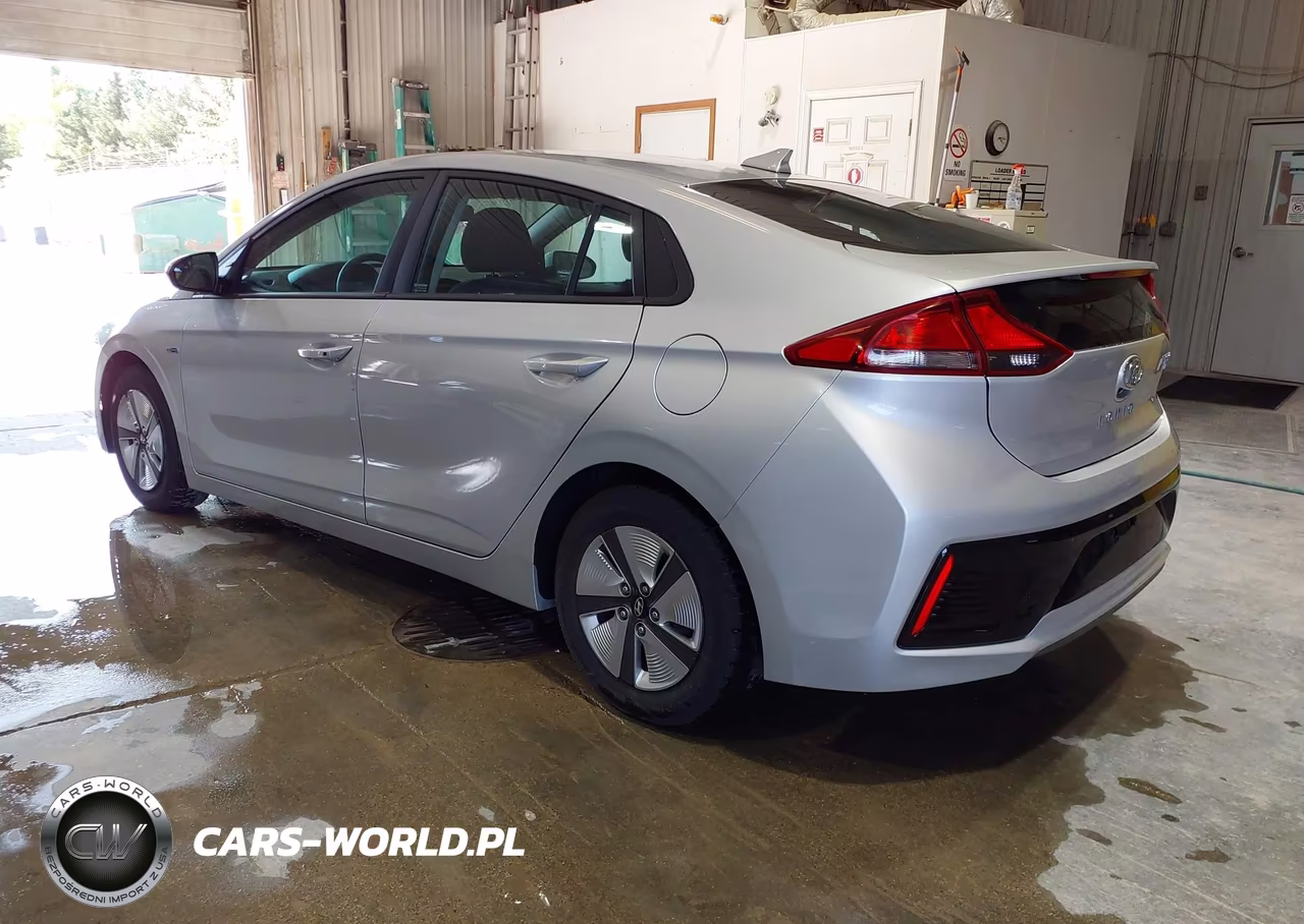 2019 Hyundai Ioniq Hybrid Blue VIN:KMHC65LC7KU106919 - 3
