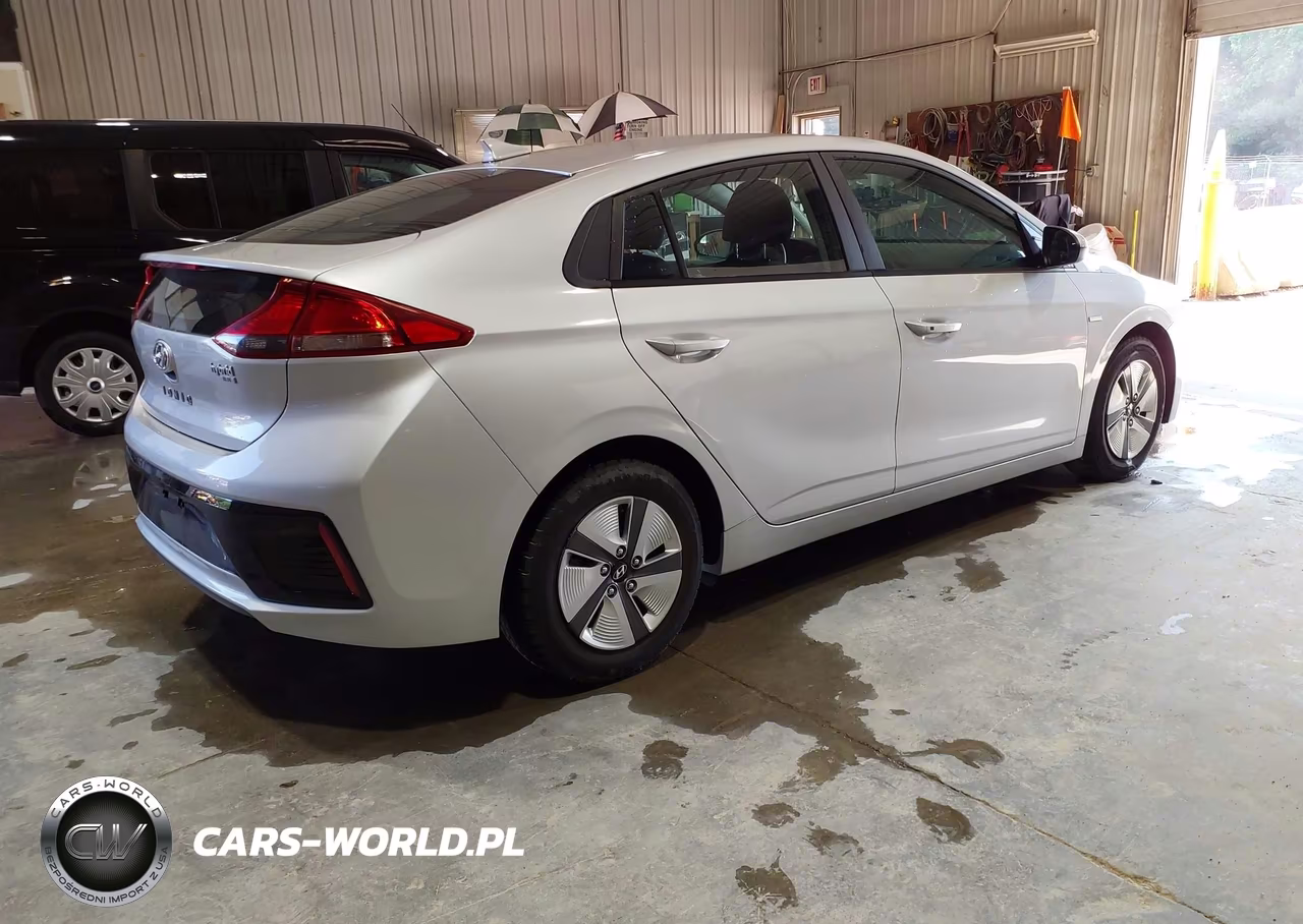 2019 Hyundai Ioniq Hybrid Blue VIN:KMHC65LC7KU106919 - 4