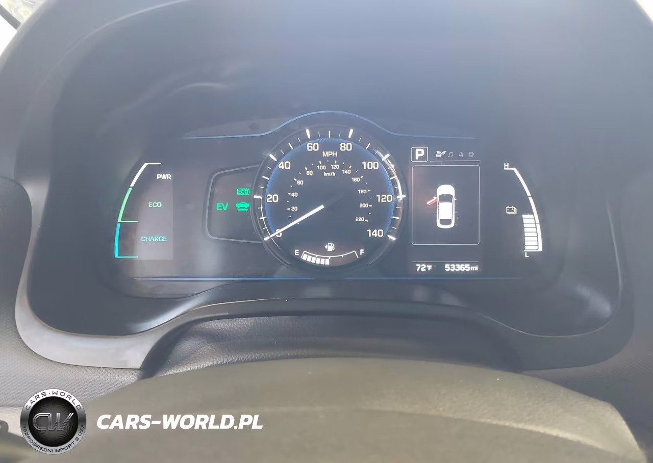 2019 Hyundai Ioniq Hybrid Blue VIN:KMHC65LC7KU106919 - 7