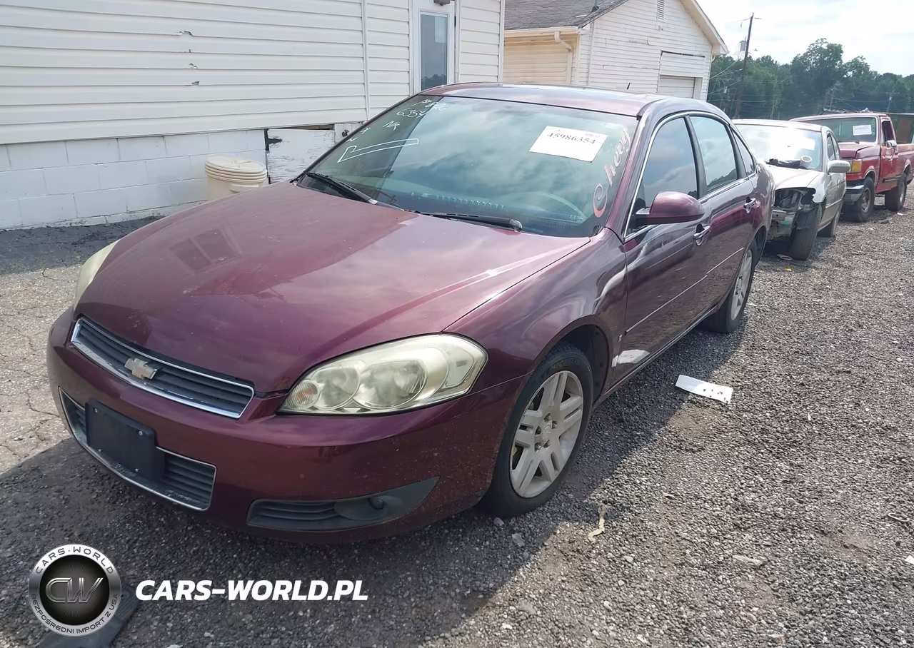 2007 Chevrolet Impala 3.9L Lt VIN:2G1WC58R679214193 - 2