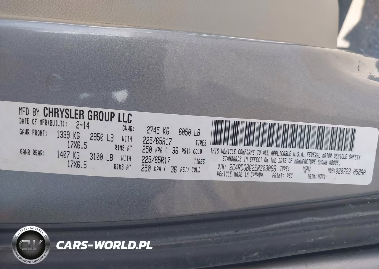 2014 Dodge Grand Caravan Se 30Th Anniversary VIN:2C4RDGBG2ER303096 - 9