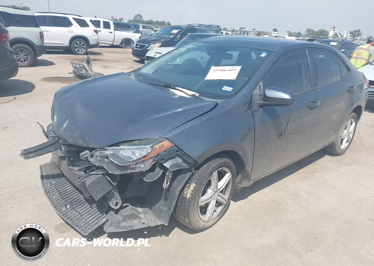 2017 Toyota Corolla Le VIN:2T1BURHE8HC827960 - 2