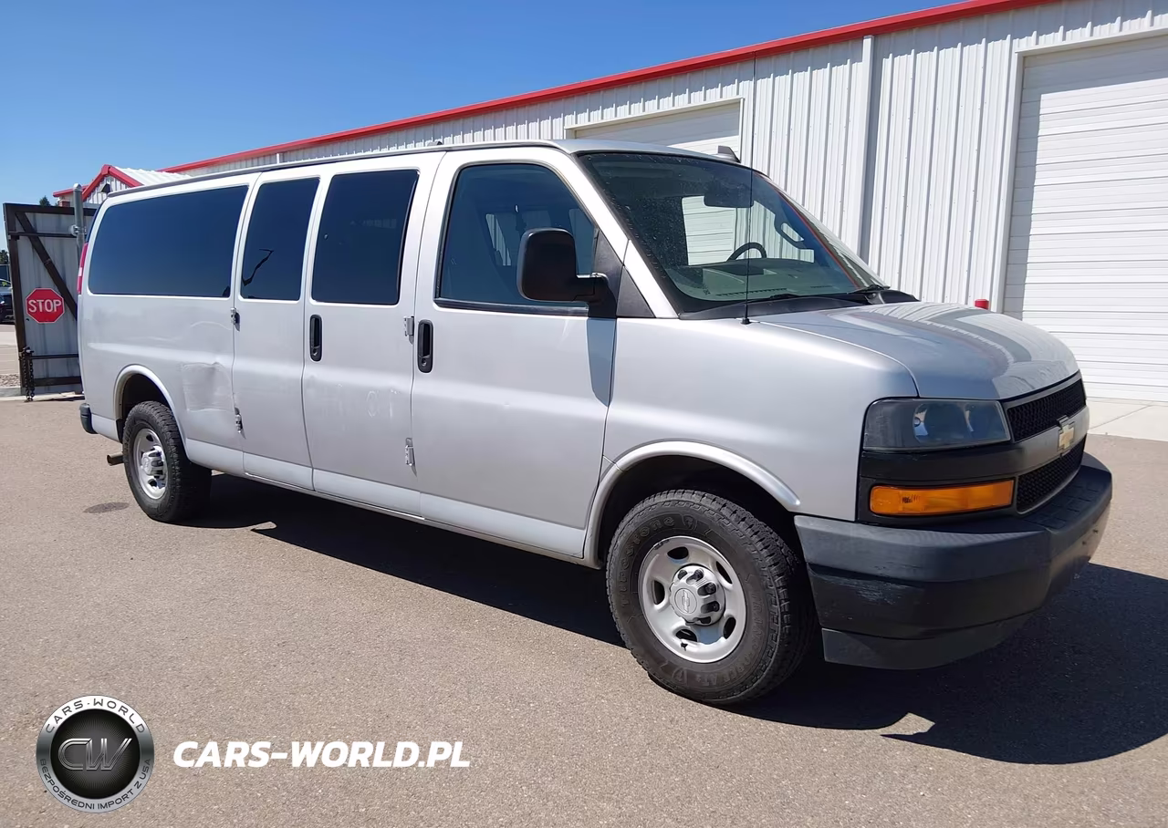 2019 Chevrolet Express 3500 Ls VIN:1GAZGNFG5K1354087 - 1
