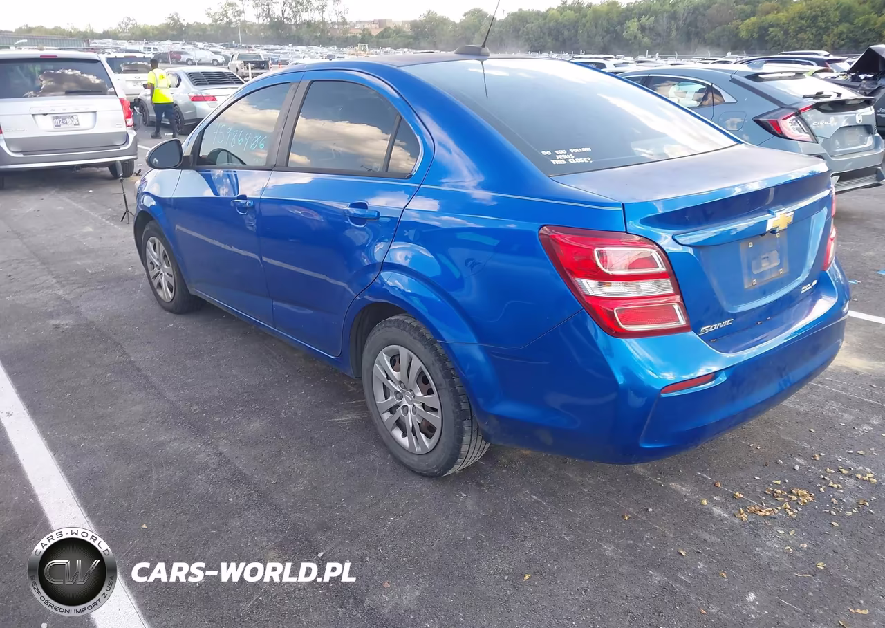 2017 Chevrolet Sonic Ls Auto VIN:1G1JB5SH8H4100536 - 3