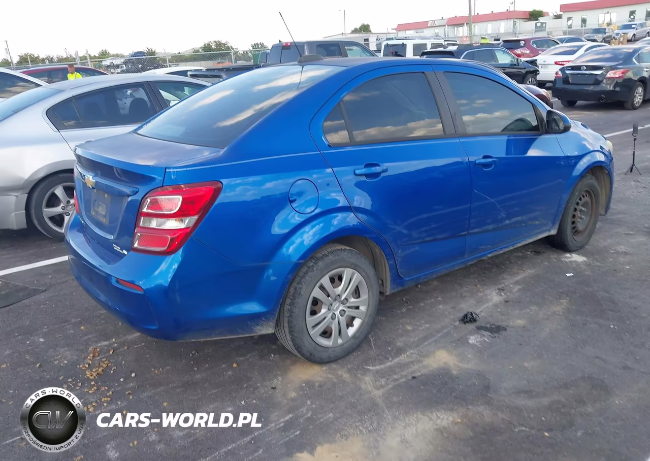 2017 Chevrolet Sonic Ls Auto VIN:1G1JB5SH8H4100536 - 4