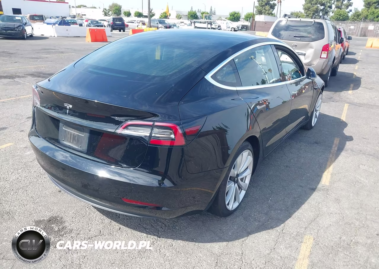 2018 Tesla Model 3 Long Range-Mid Range VIN:5YJ3E1EA9JF154487 - 4