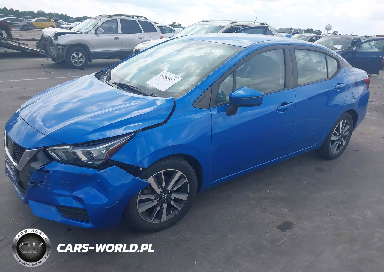 2021 Nissan Versa Sv Xtronic Cvt VIN:3N1CN8EV2ML889333 - 2