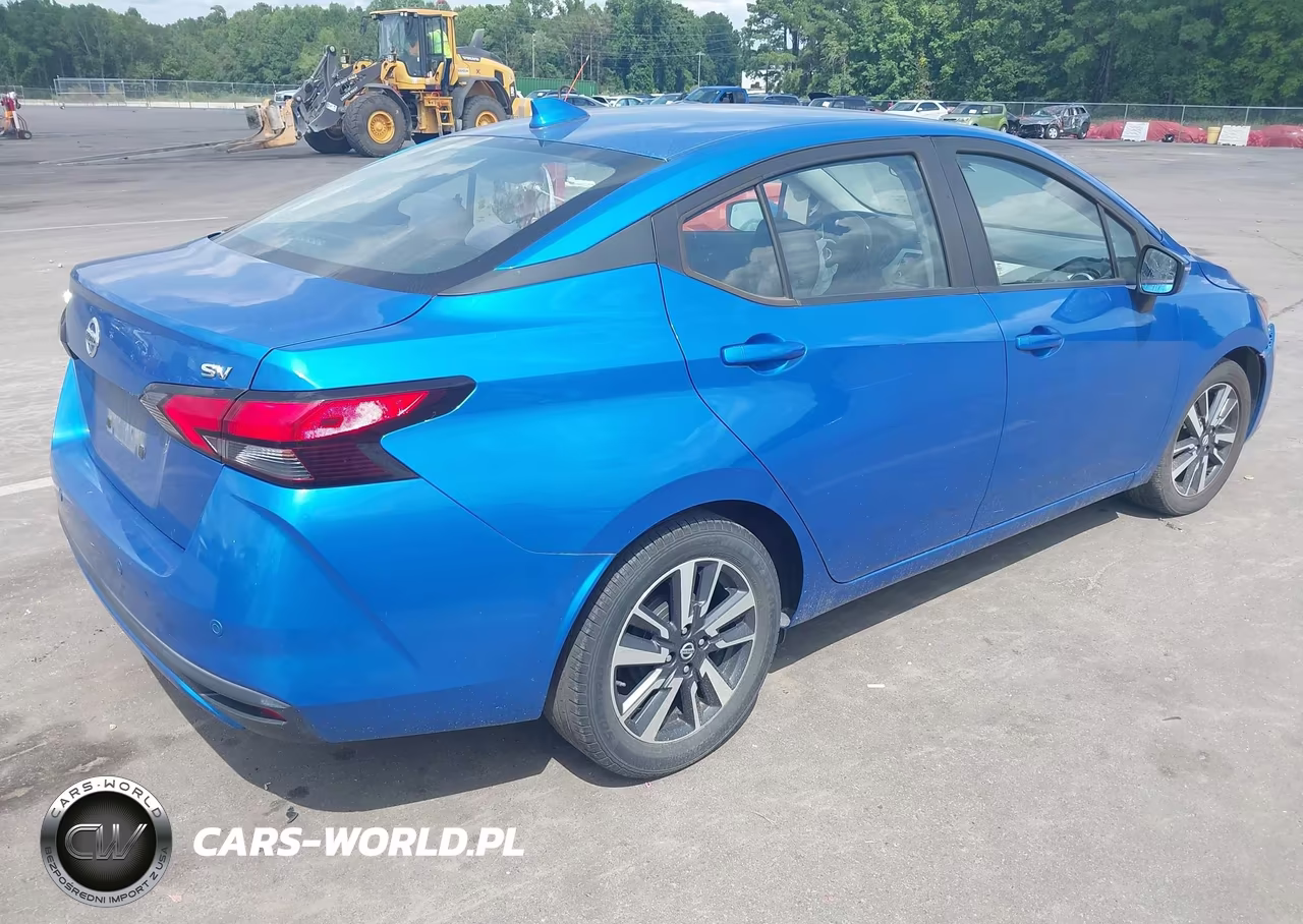 2021 Nissan Versa Sv Xtronic Cvt VIN:3N1CN8EV2ML889333 - 4
