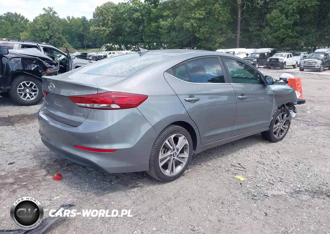 2018 Hyundai Elantra Limited VIN:5NPD84LF2JH283538 - 4