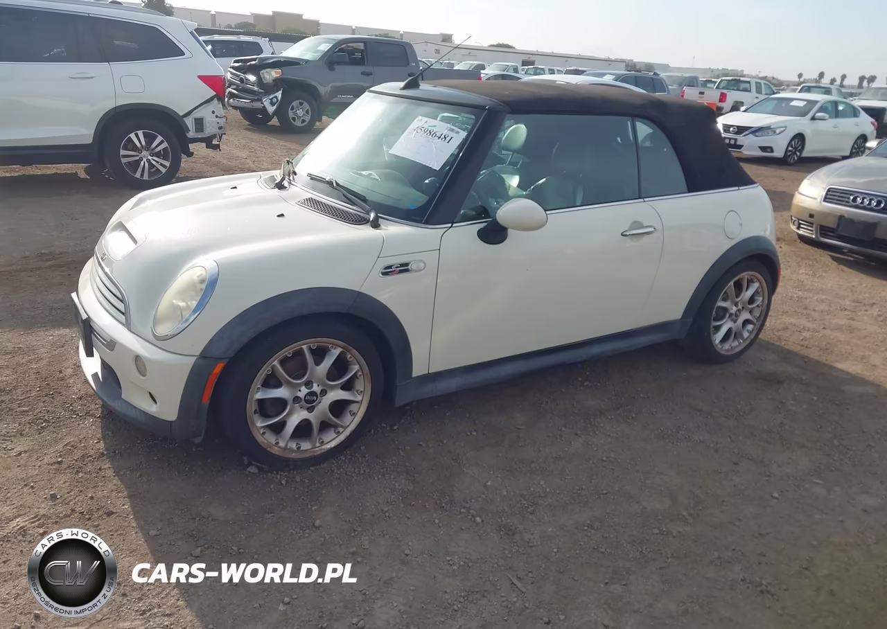 2006 Mini Cooper S VIN:WMWRH33546TF87075 - 2