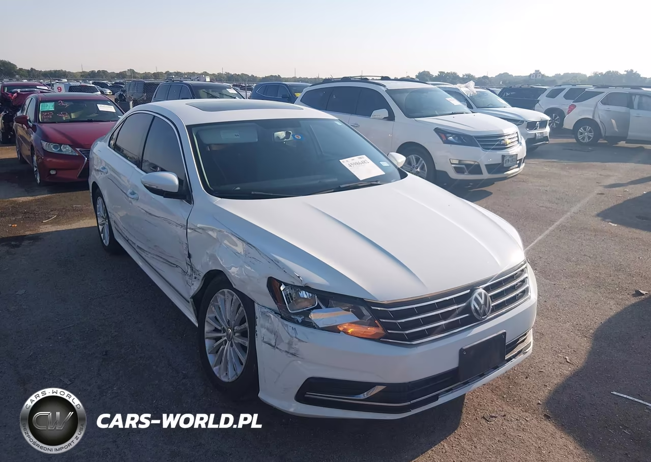 2017 Volkswagen Passat 1.8T Se VIN:1VWBT7A32HC054019 - 1