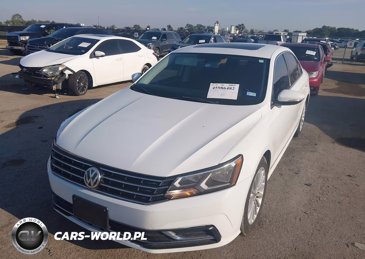 2017 Volkswagen Passat 1.8T Se VIN:1VWBT7A32HC054019 - 2