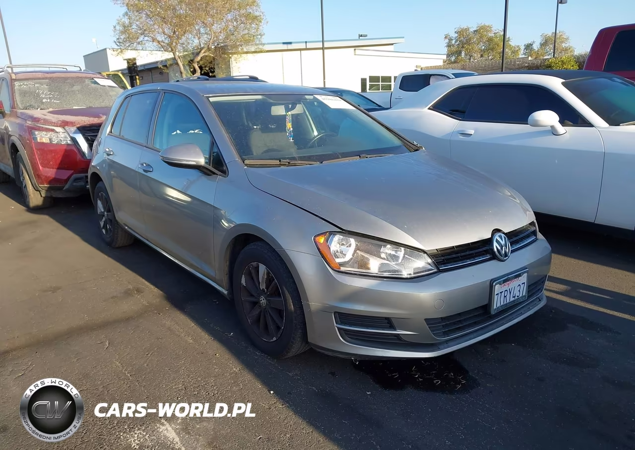 2016 Volkswagen Golf Tsi S 4-Door VIN:3VW217AUXGM056984 - 1