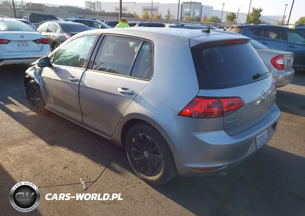 2016 Volkswagen Golf Tsi S 4-Door VIN:3VW217AUXGM056984 - 3
