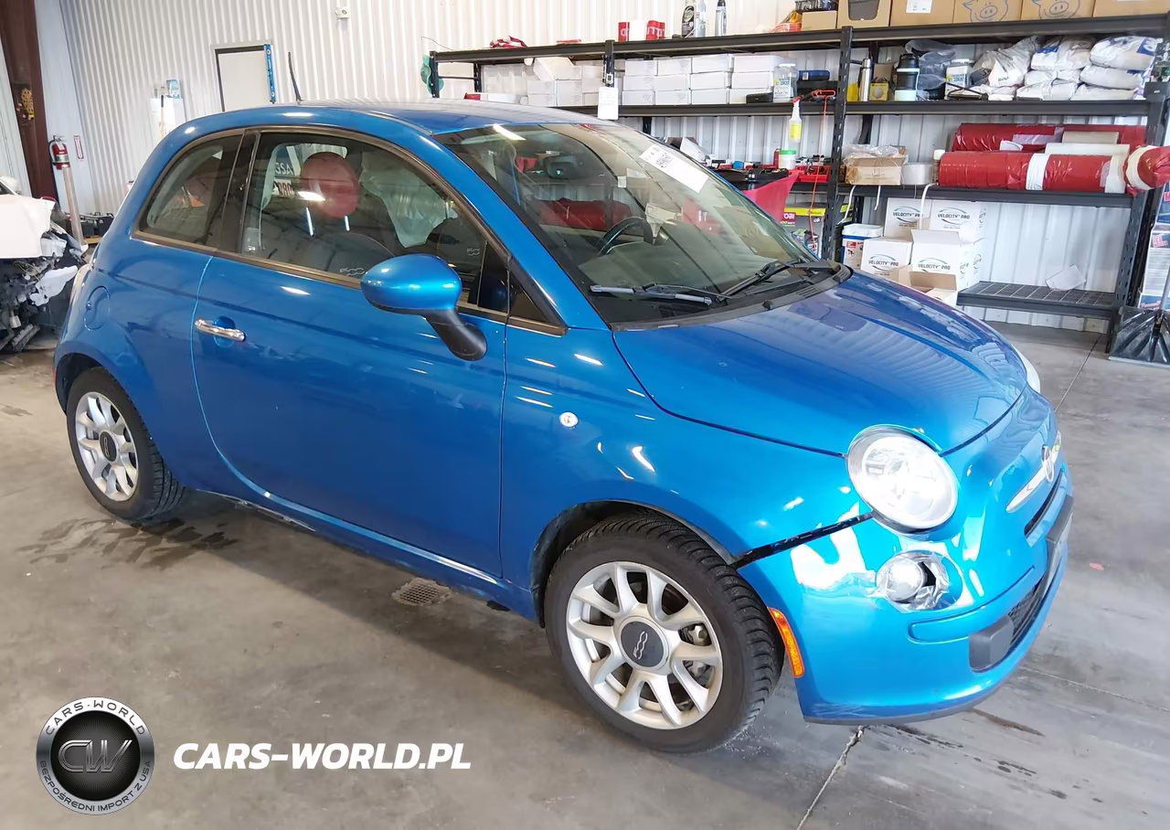2017 Fiat 500 Pop VIN:3C3CFFKR4HT586487 - 1
