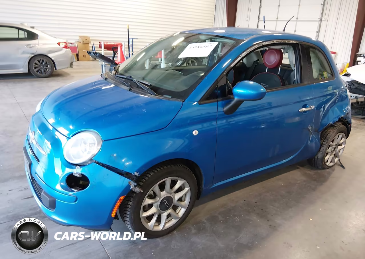 2017 Fiat 500 Pop VIN:3C3CFFKR4HT586487 - 2
