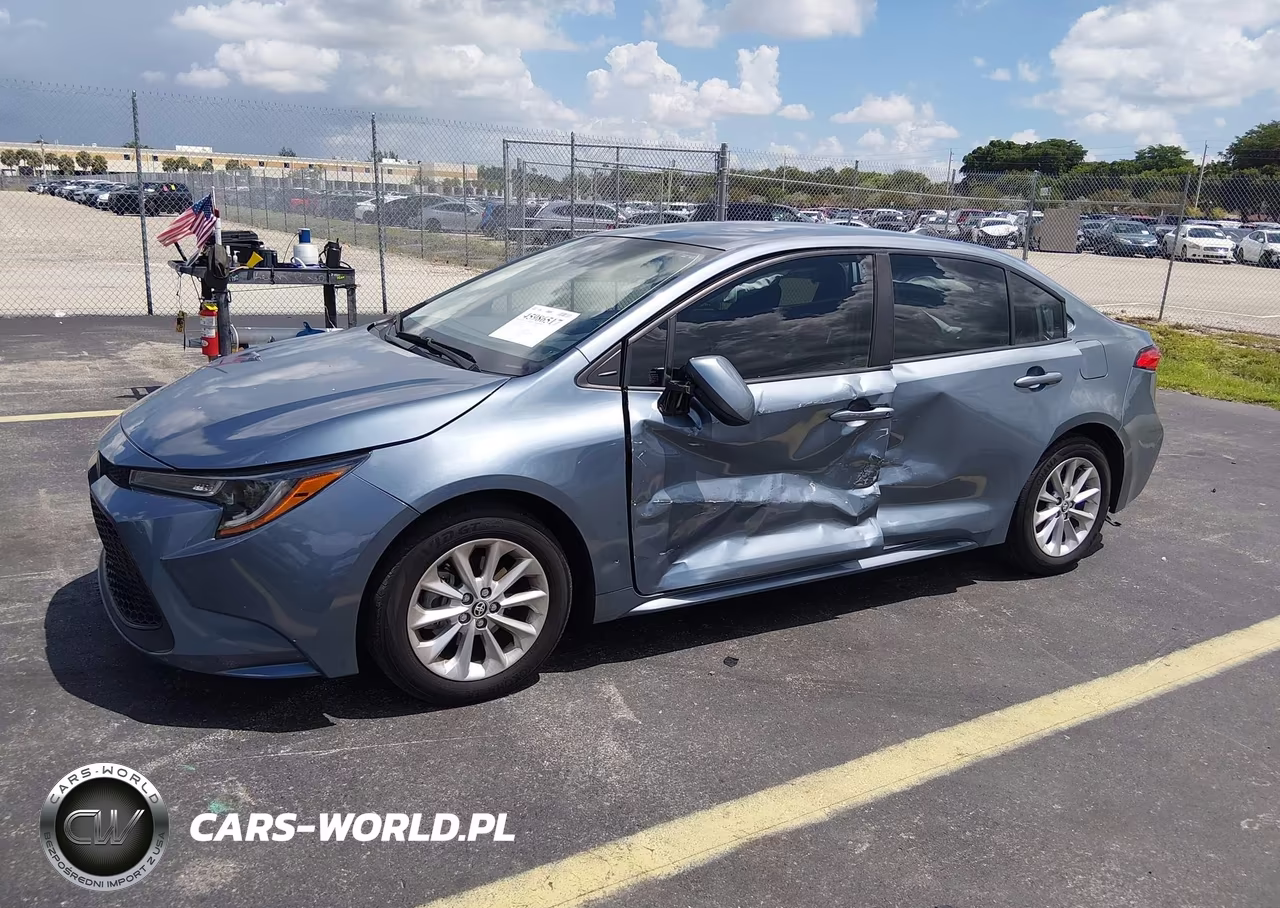 2022 Toyota Corolla Le VIN:JTDVPMAE5N3010774 - 2