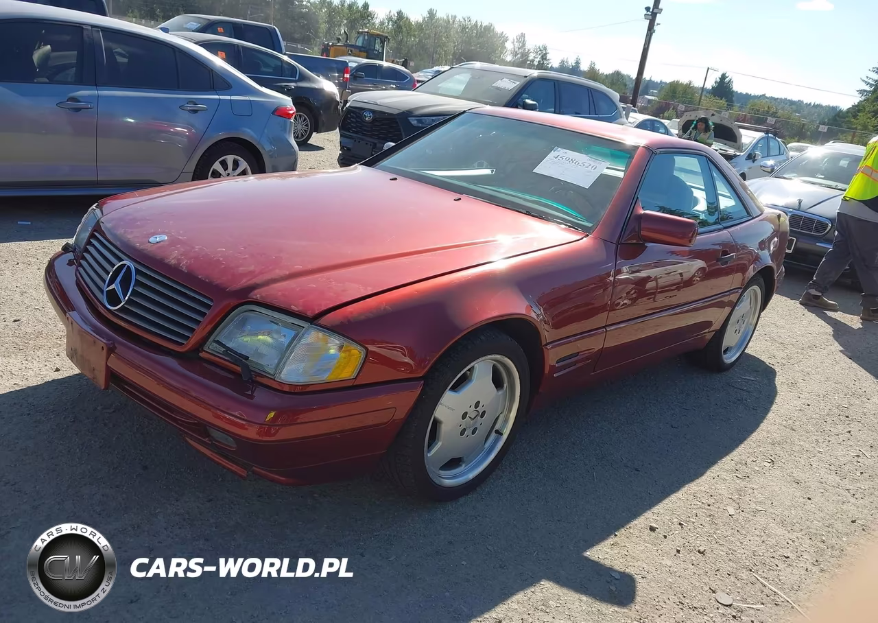 1997 Mercedes-Benz Sl 500 VIN:WDBFA67F6VF154803 - 2