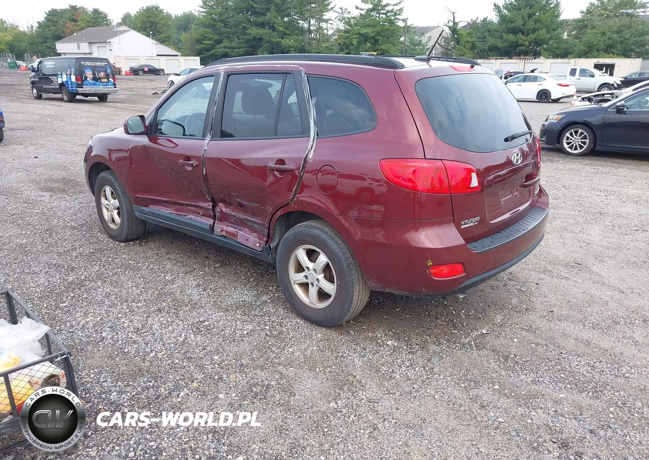 2008 Hyundai Santa Fe Gls VIN:5NMSG13D28H152849 - 3