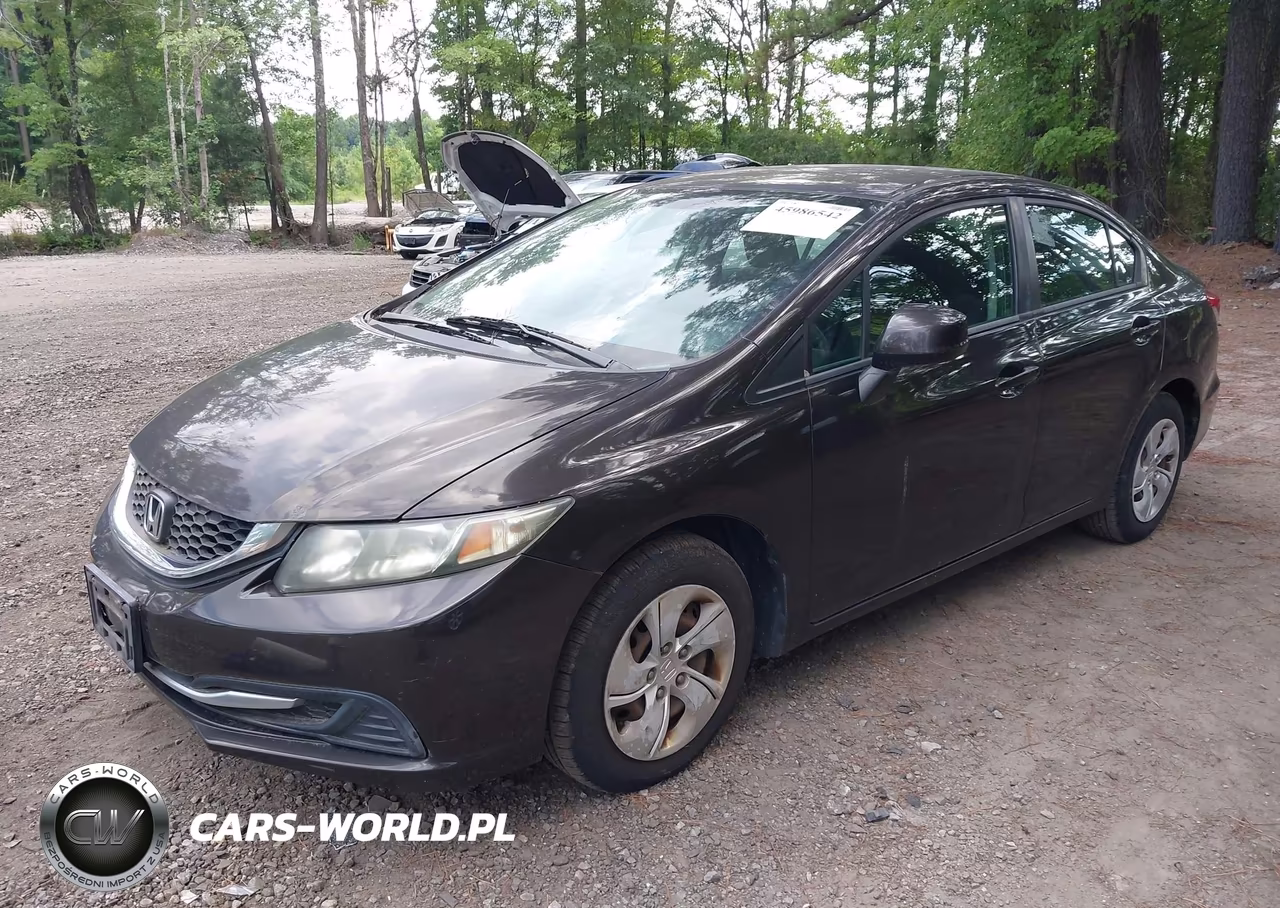 2013 Honda Civic Lx VIN:2HGFB2F57DH549698 - 2
