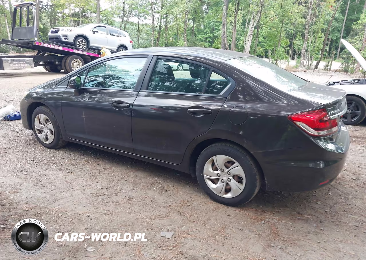 2013 Honda Civic Lx VIN:2HGFB2F57DH549698 - 3