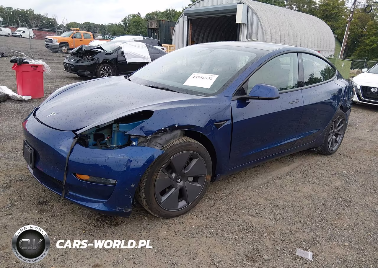 2022 Tesla Model 3 Long Range Dual Motor All-Wheel Drive VIN:5YJ3E1EB2NF265476 - 2