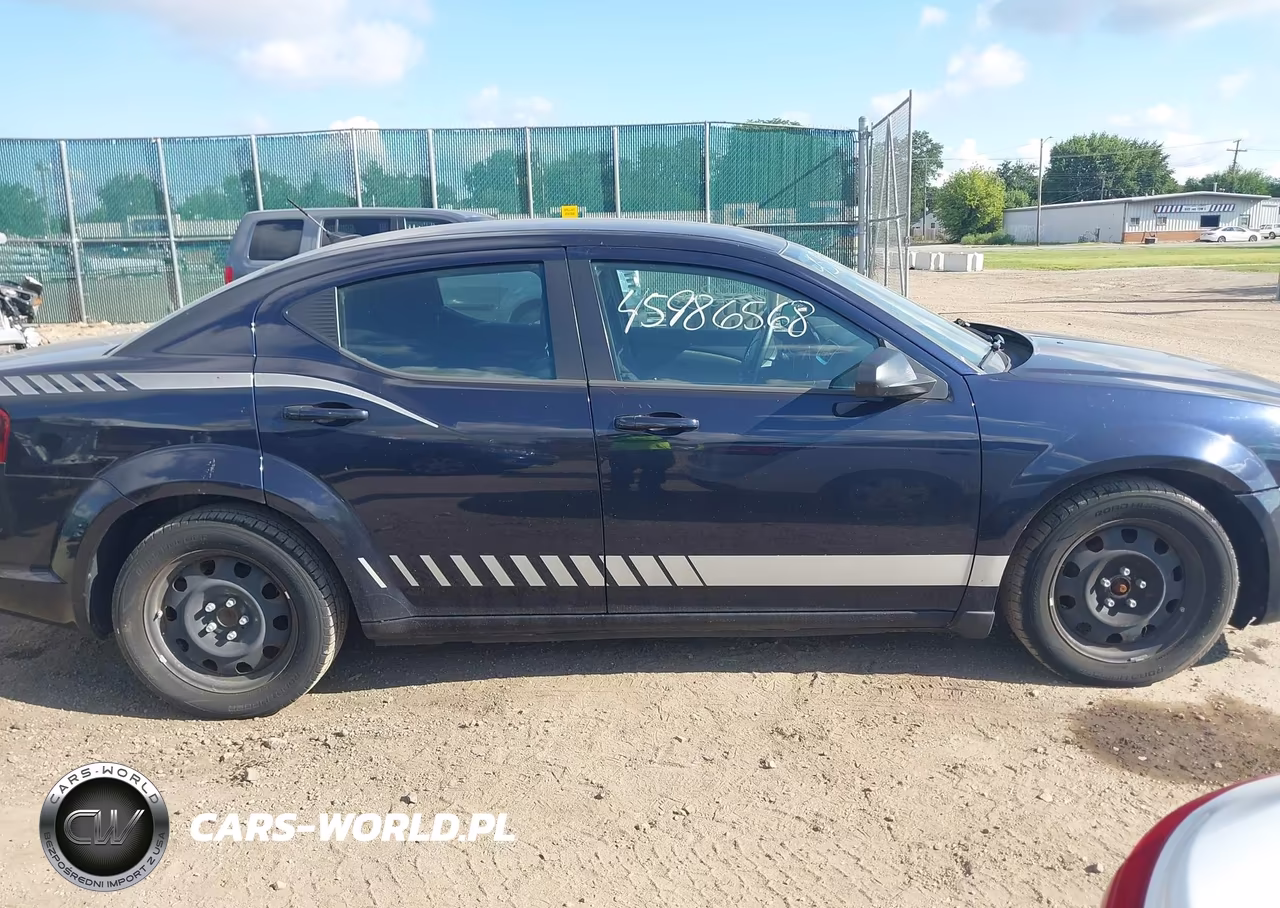 2012 Dodge Avenger Se VIN:1C3CDZAB5CN168346 - 13