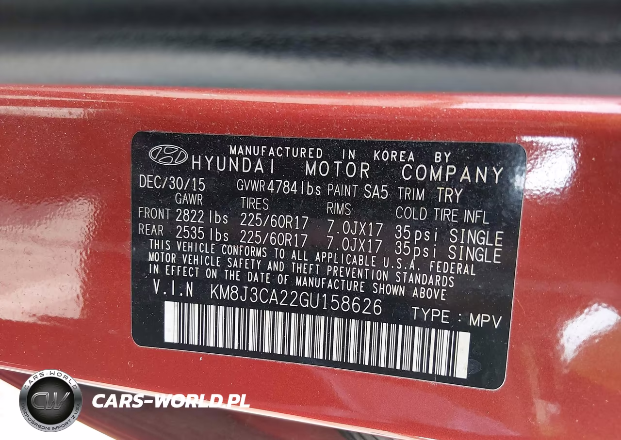 2016 Hyundai Tucson Eco VIN:KM8J3CA22GU158626 - 9
