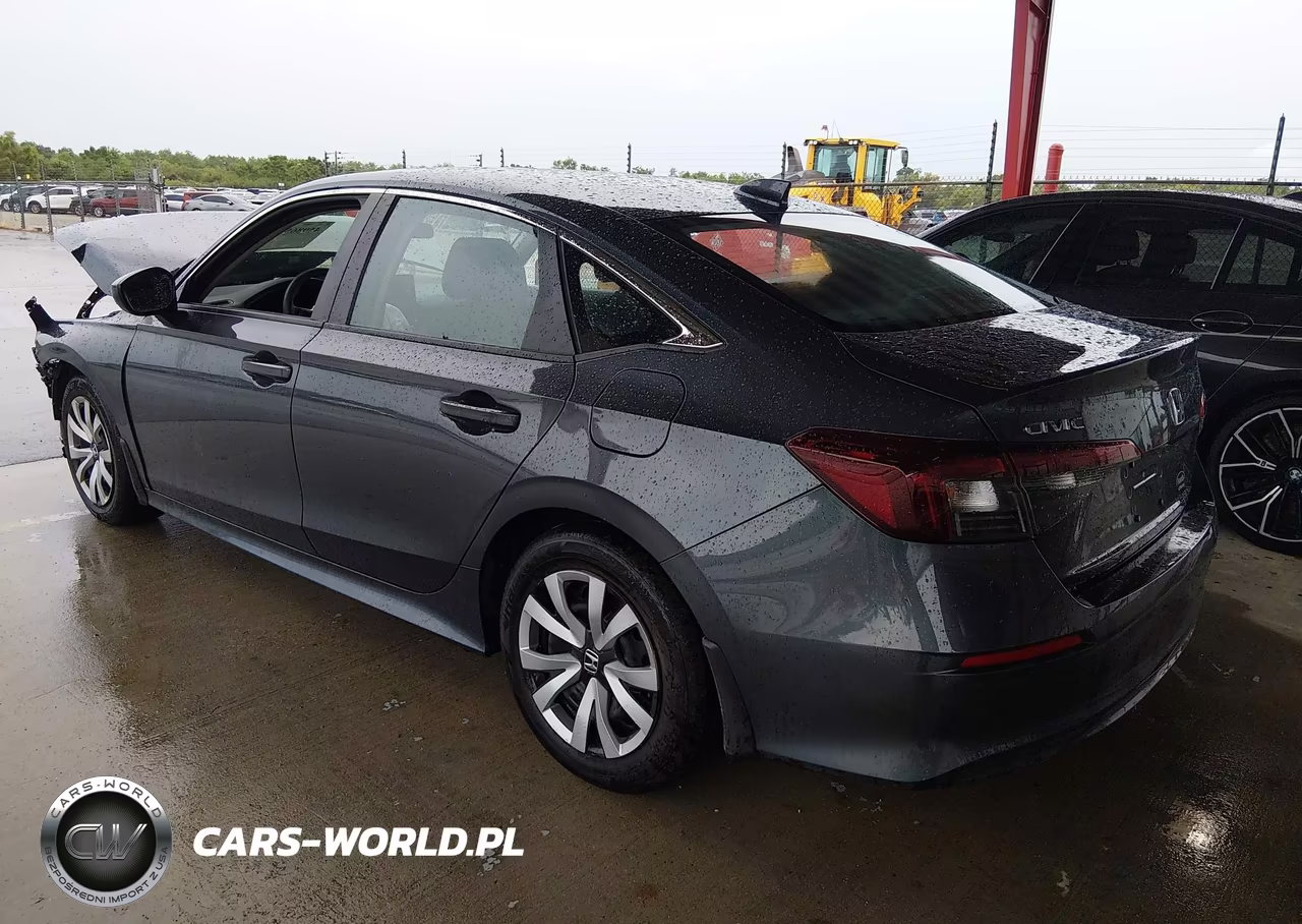 2026 Honda Civic Lx VIN:2HGFE2F26TH550272 - 3