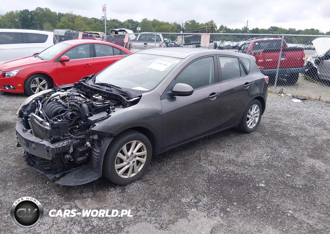 2012 Mazda Mazda3 I Touring VIN:JM1BL1L84C1684203 - 2