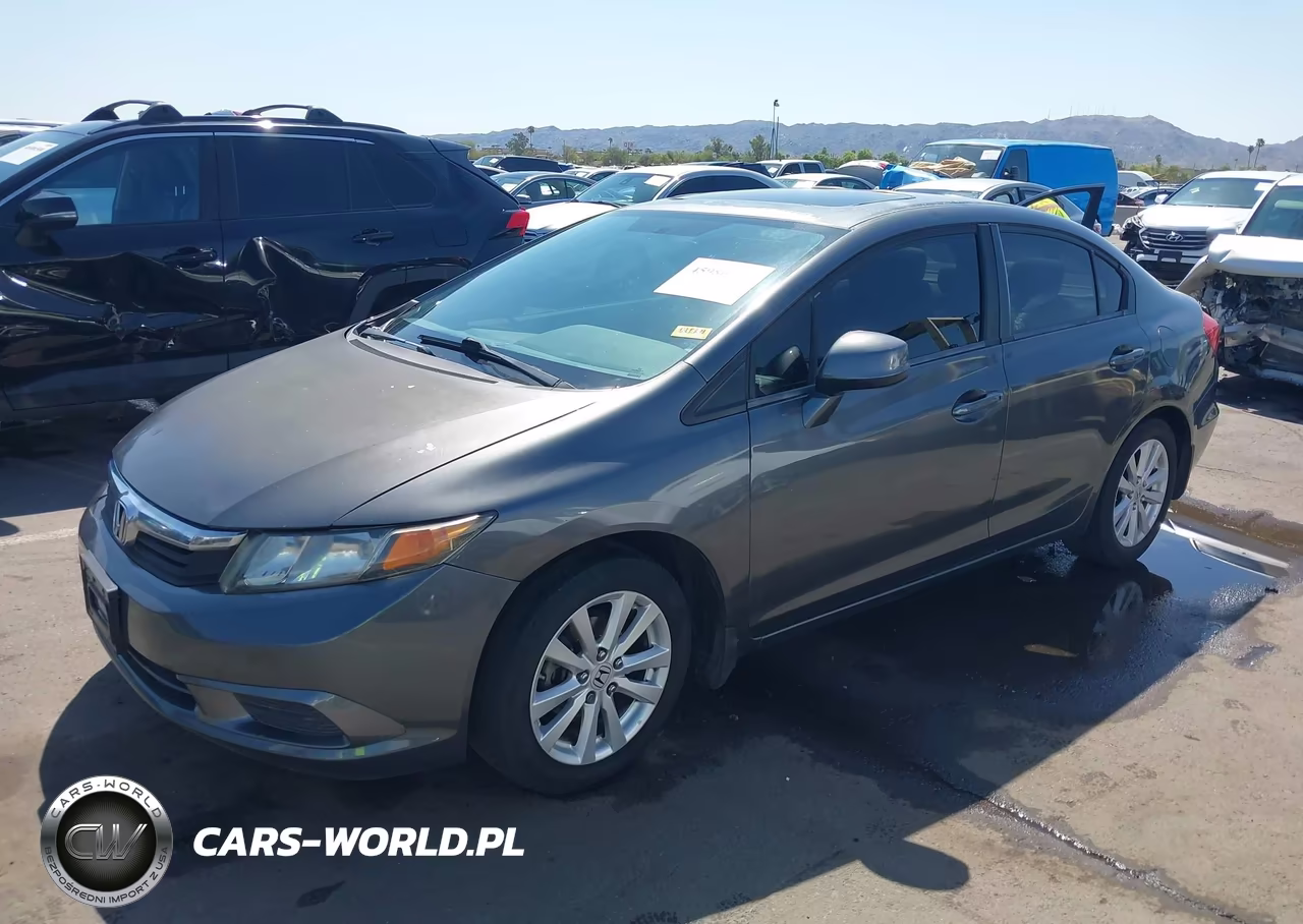 2012 Honda Civic Ex VIN:19XFB2F8XCE072123 - 2