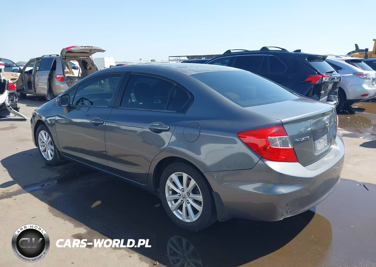 2012 Honda Civic Ex VIN:19XFB2F8XCE072123 - 3